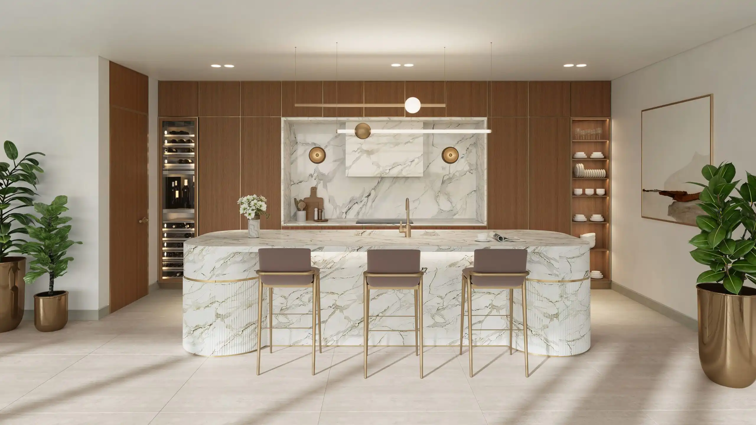 Ocean House by Ellington - kitchen - Duplex, presidential and penthouses-min