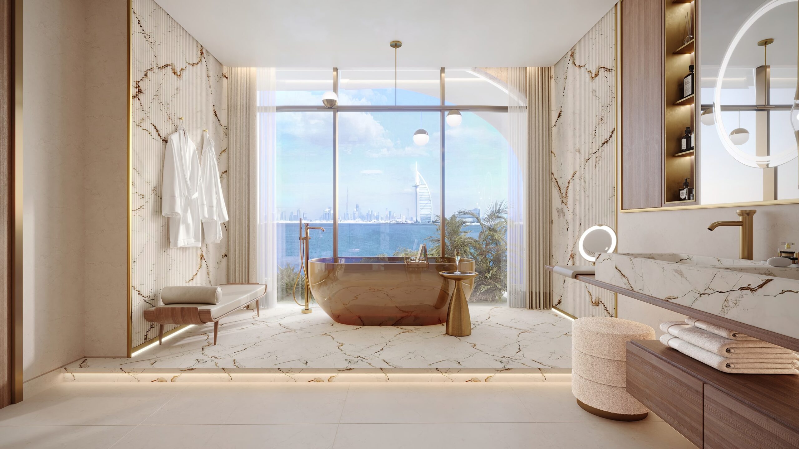 Ocean House by Ellington - presidential bathroom-min