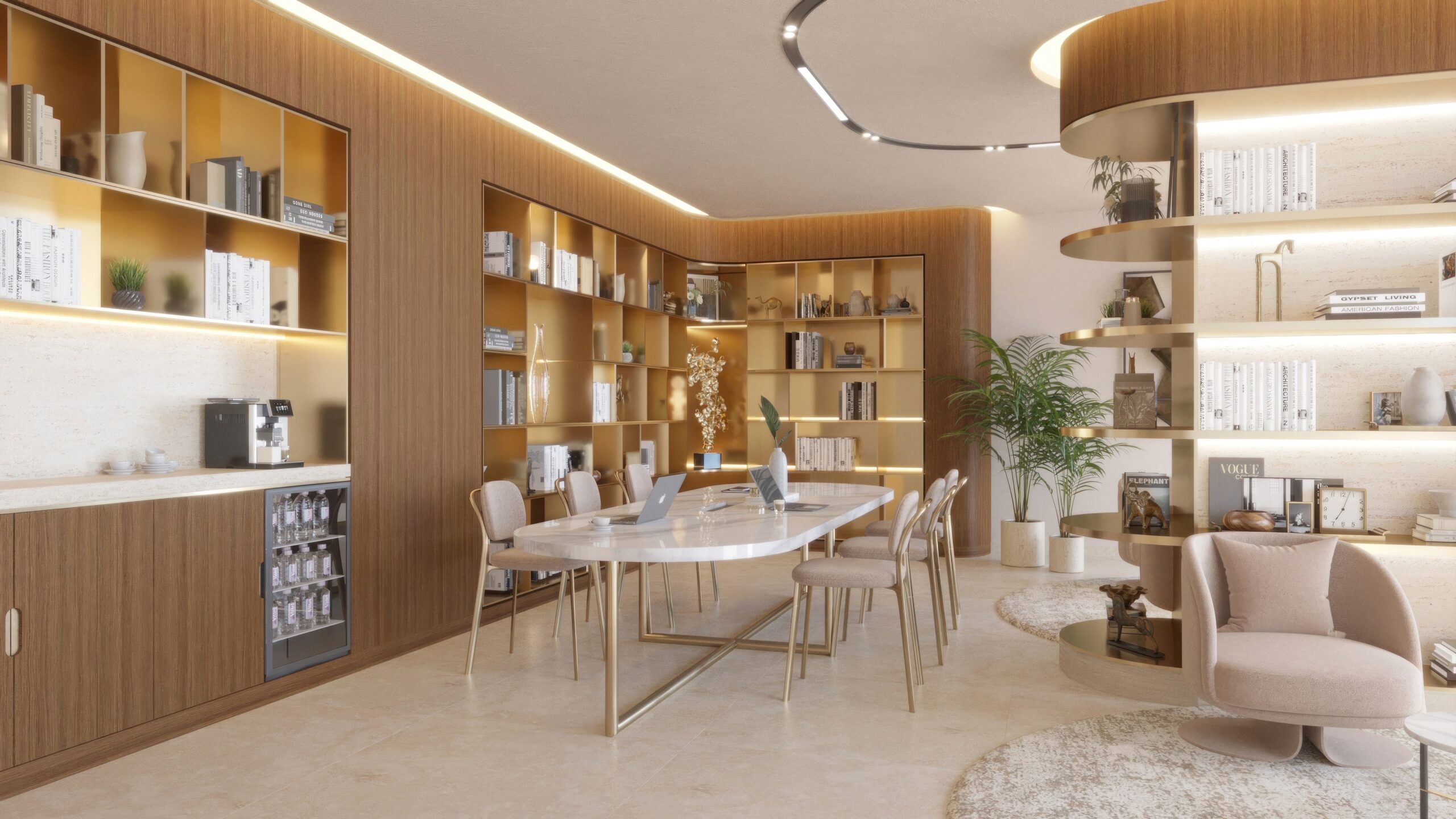 Ocean House - library room-min